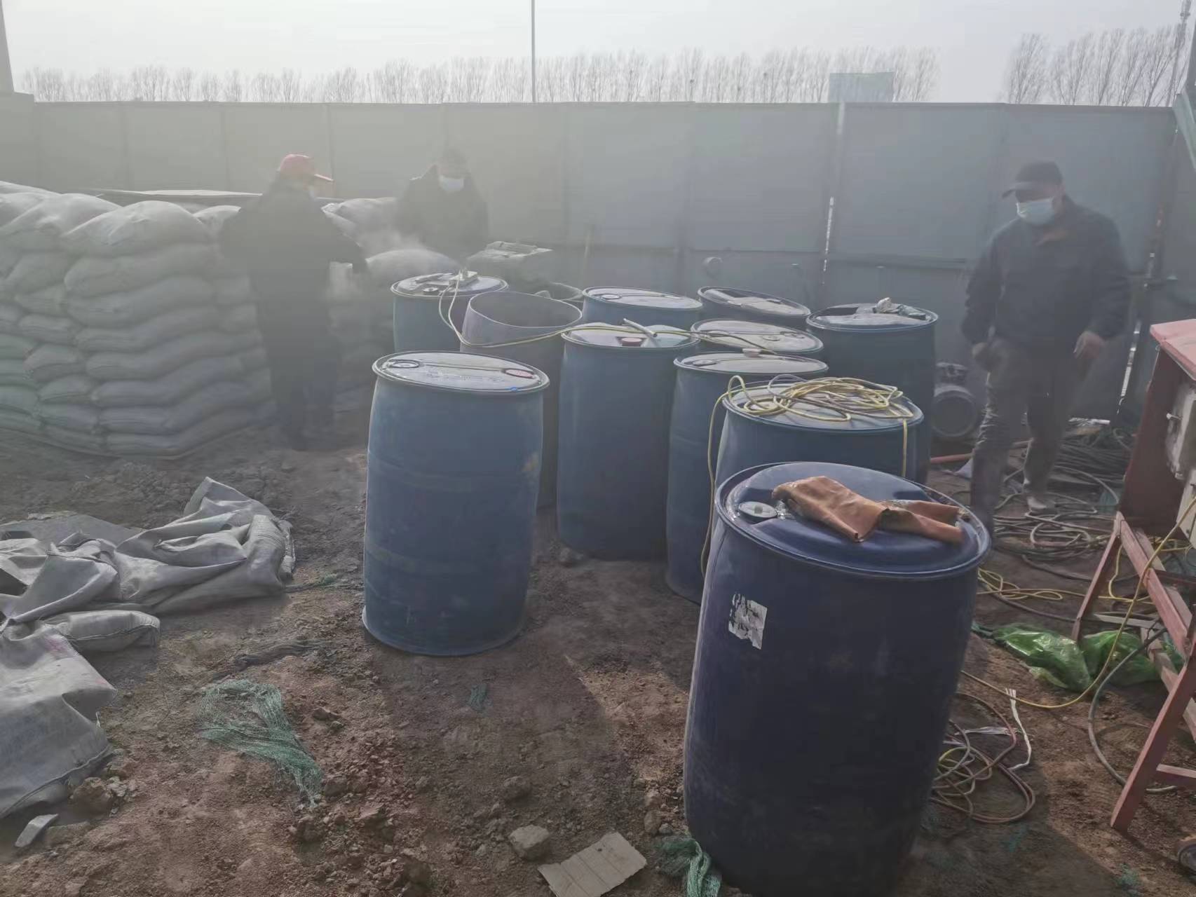 扎鲁特水泥注浆